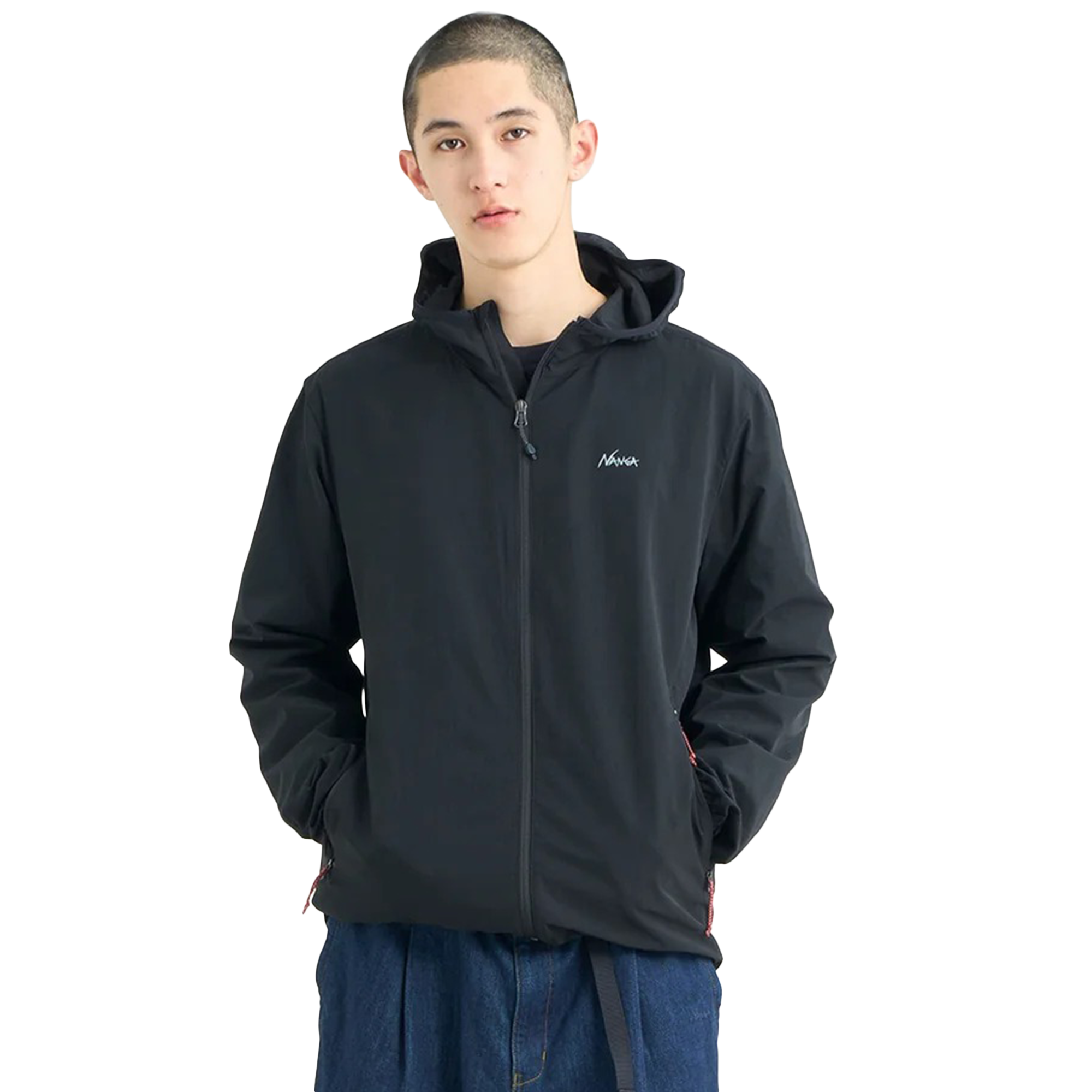 Nanga Dotair Comfy Zip Parka P.Black