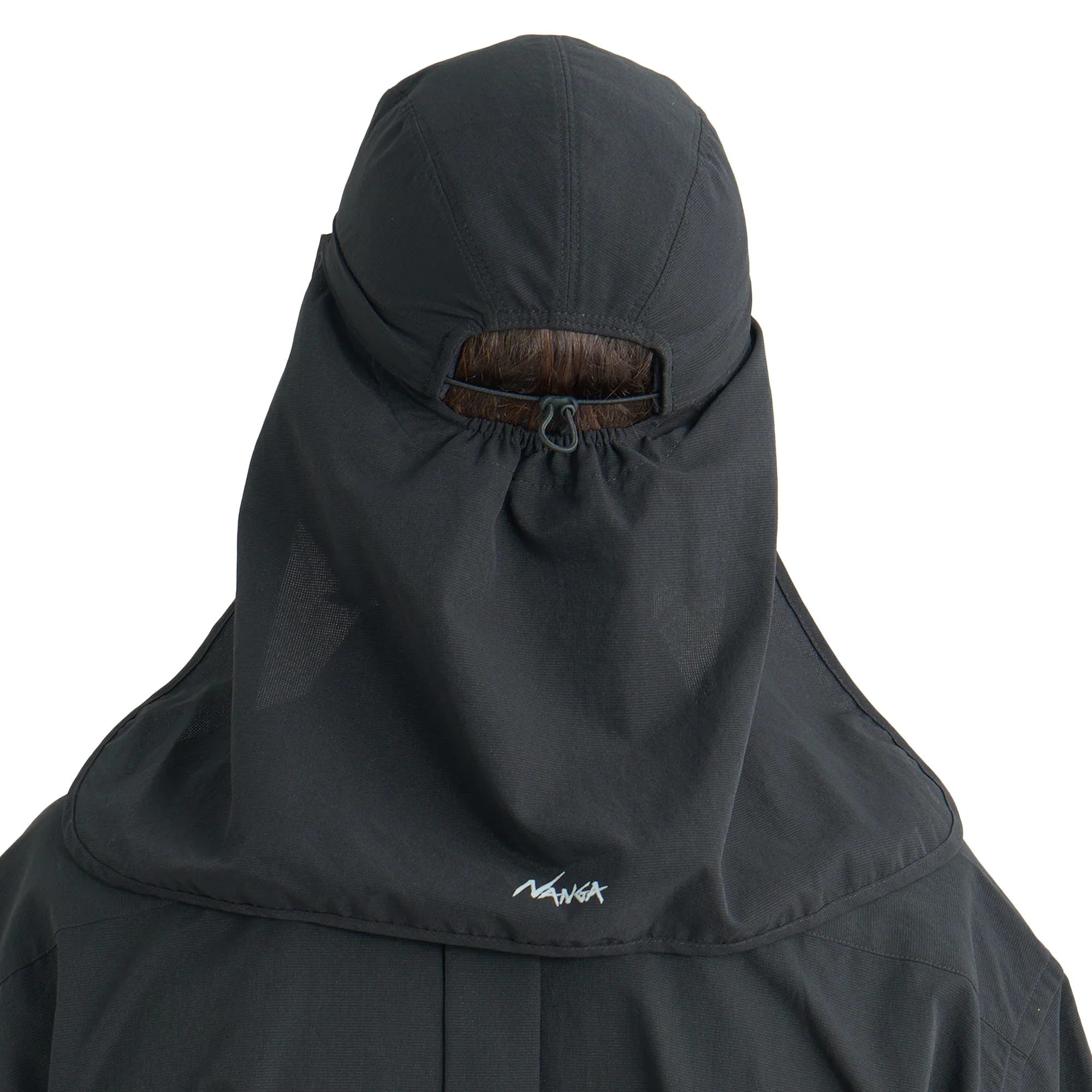 Nanga Dotair Long Visor Shade Cap P.Black