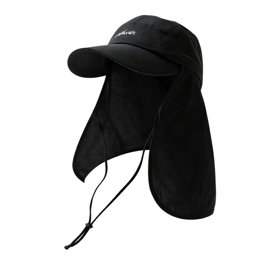Nanga Dotair Long Visor Shade Cap P.Black