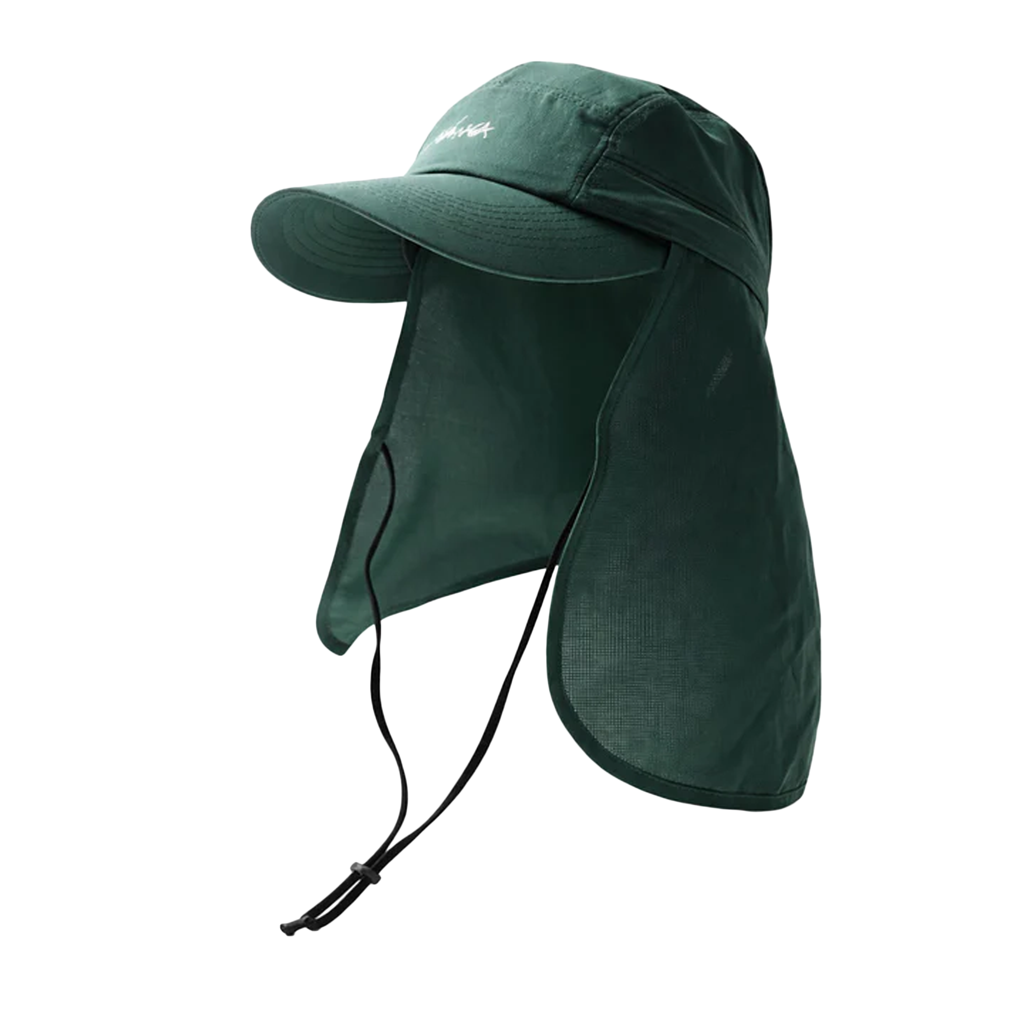 Nanga Dotair Long Visor Shade Cap Green