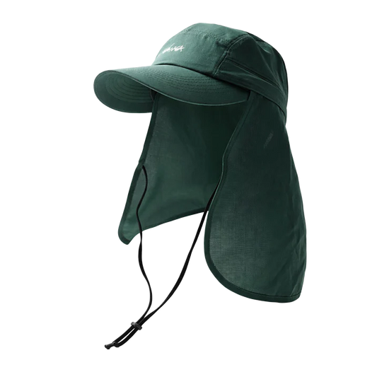 Nanga Dotair Long Visor Shade Cap Green