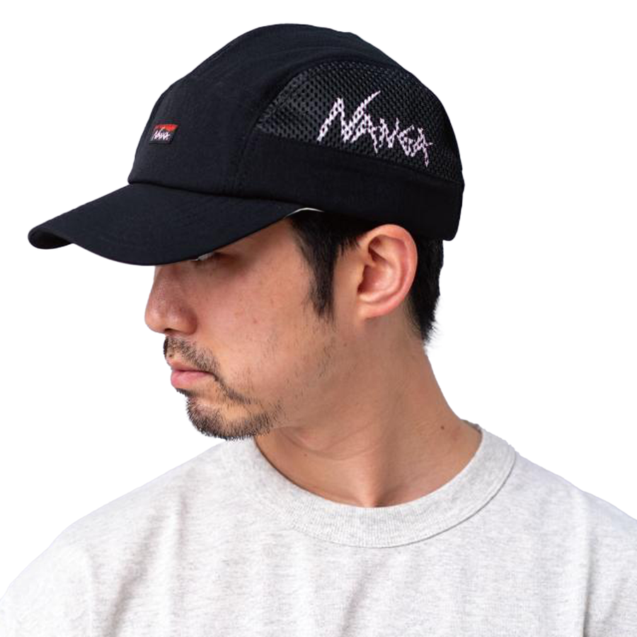 Nanga Dotair Mesh Jet Cap Black