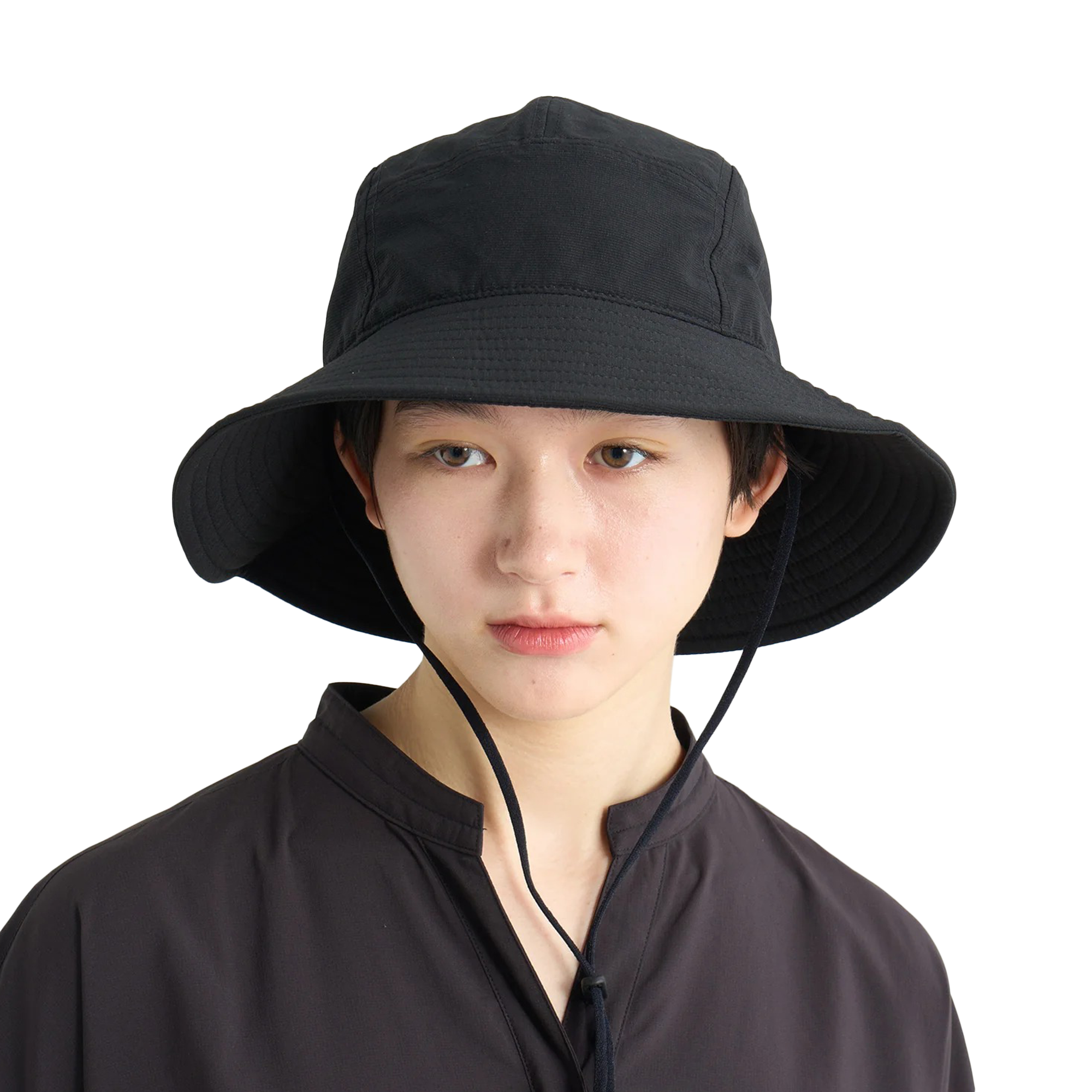 Nanga Dotair Round Hat P.Black