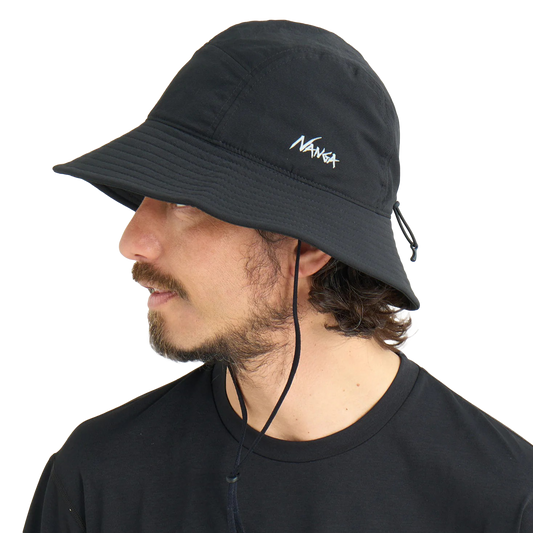 Nanga Dotair Round Hat P.Black