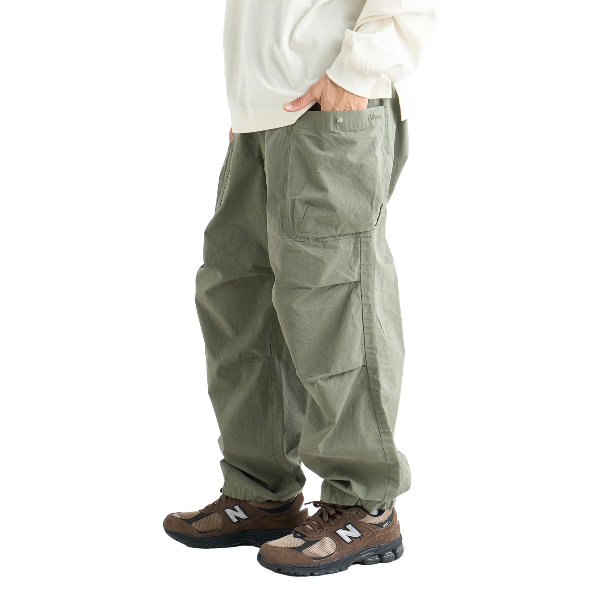 Nanga Dry Cotton Easy Cargo Pants Khaki