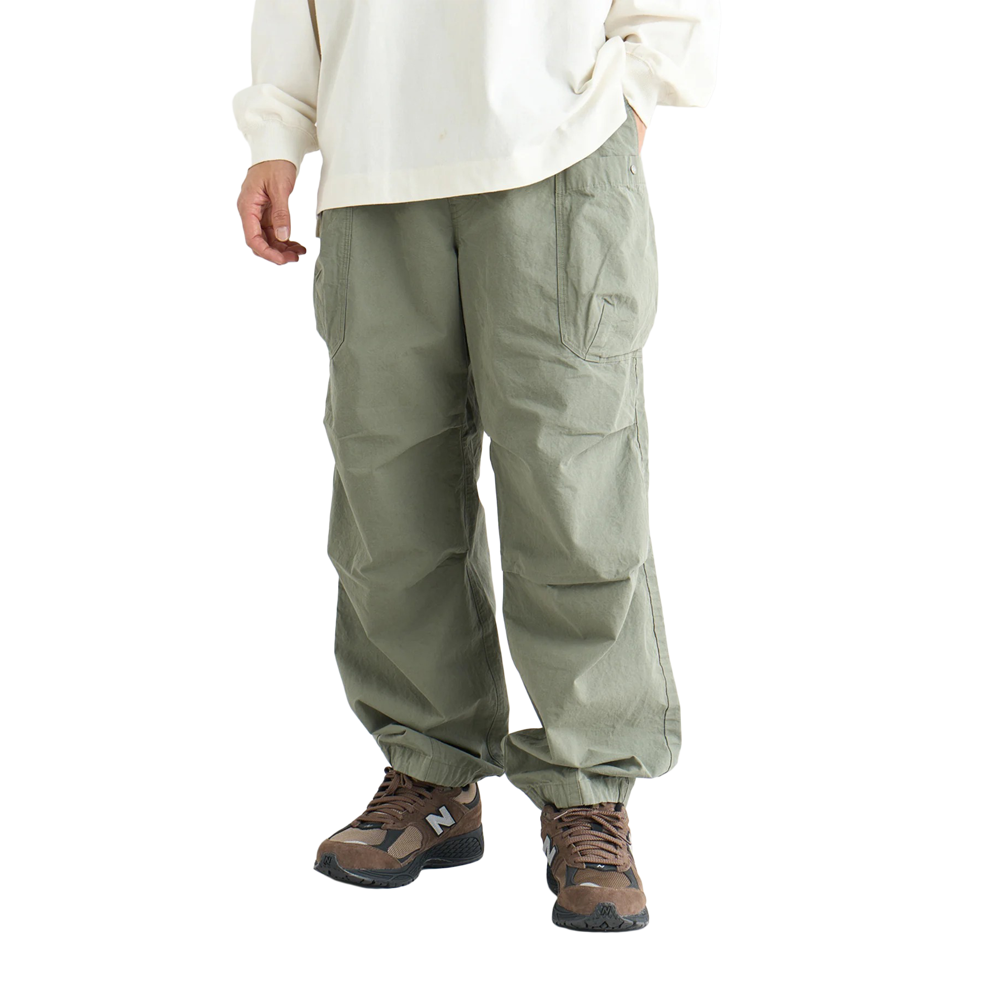 Nanga Dry Cotton Easy Cargo Pants Khaki