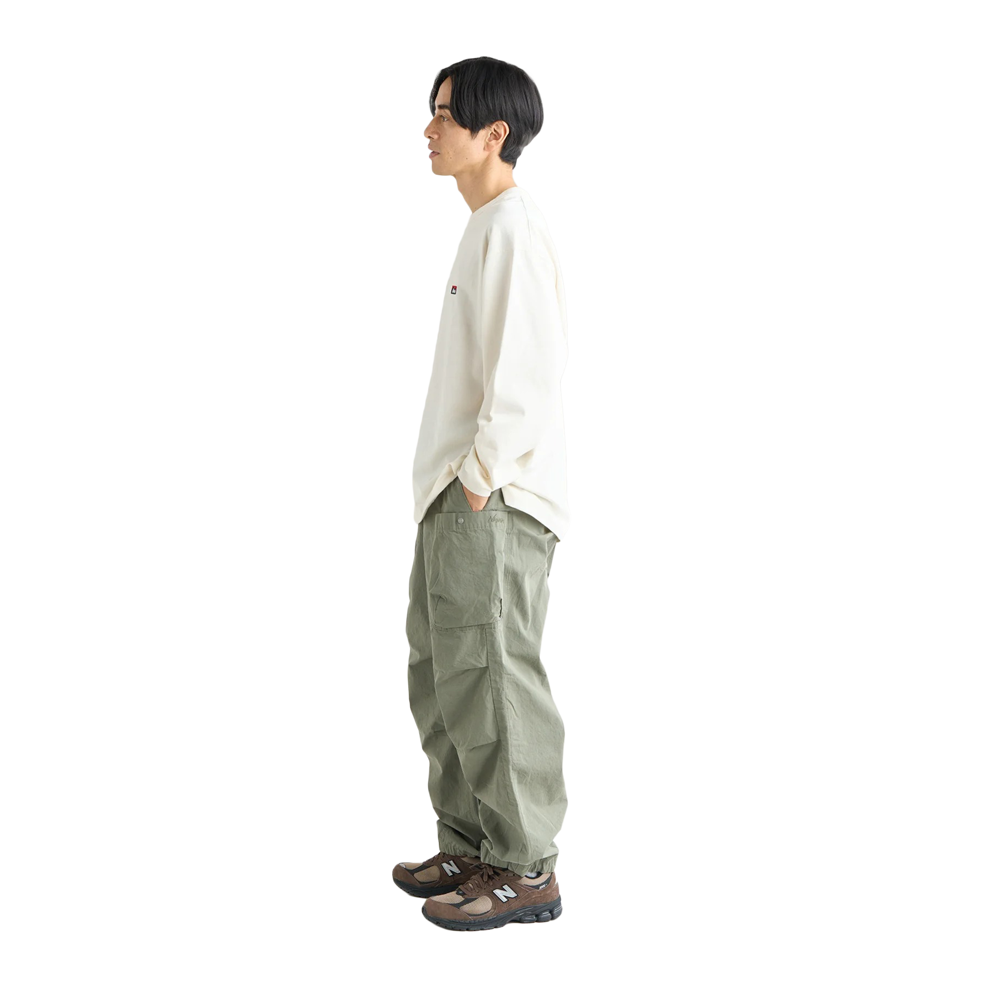 Nanga Dry Cotton Easy Cargo Pants Khaki