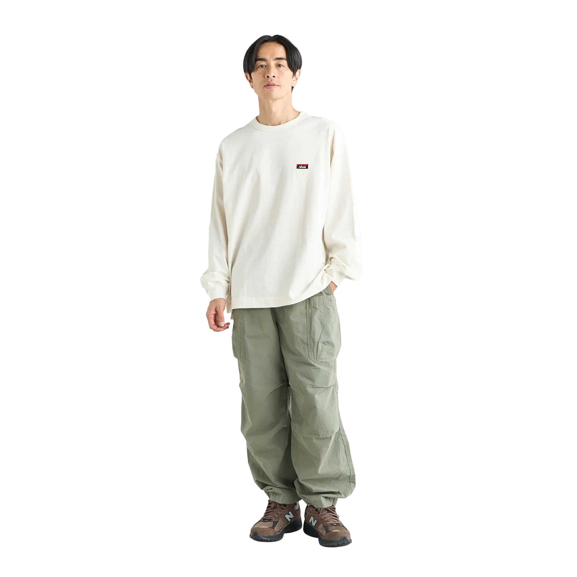 Nanga Dry Cotton Easy Cargo Pants Khaki