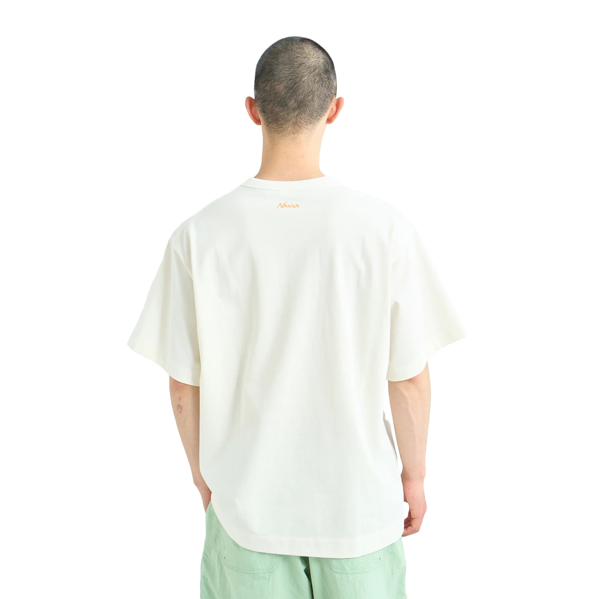 Nanga Eco Hybrid Keep Rolling T-Shirt White