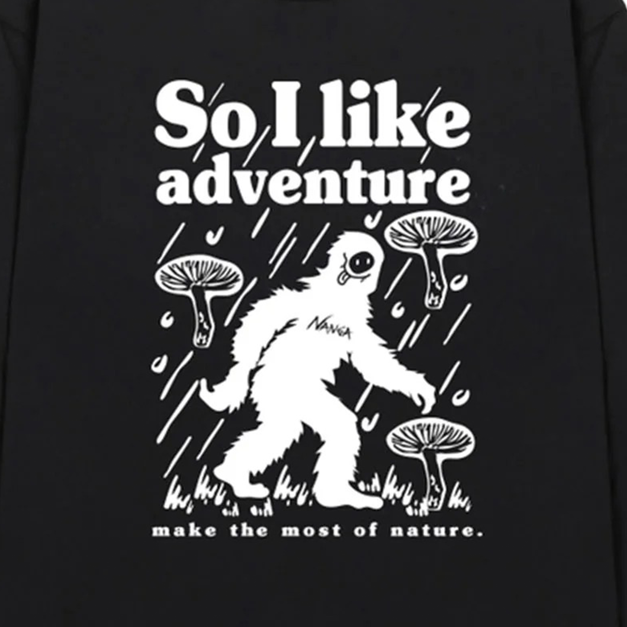 Nanga Eco Hybrid L/S Tee/Uma Black