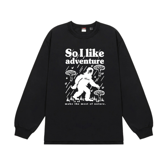 Nanga Eco Hybrid L/S Tee/Uma Black