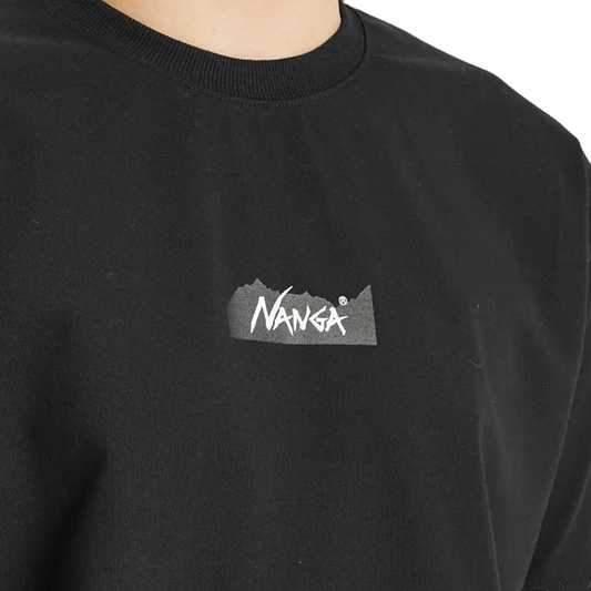 Nanga Eco Hybrid MT Logo T-Shirt Black NW2211-1G208