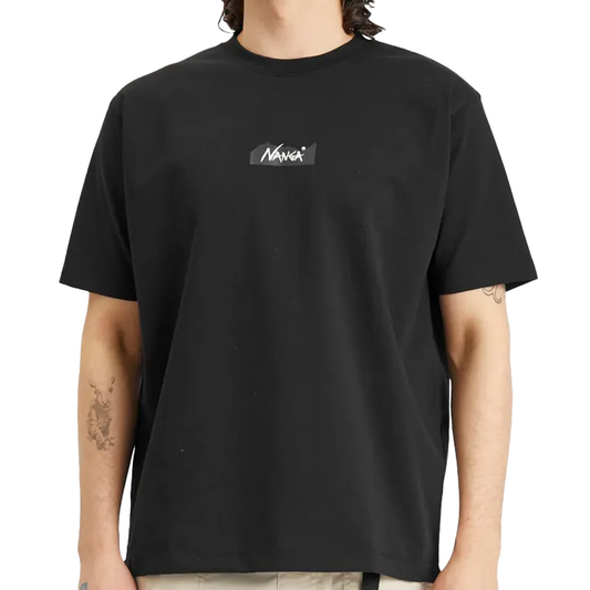 Nanga Eco Hybrid MT Logo T-Shirt Black NW2211-1G208