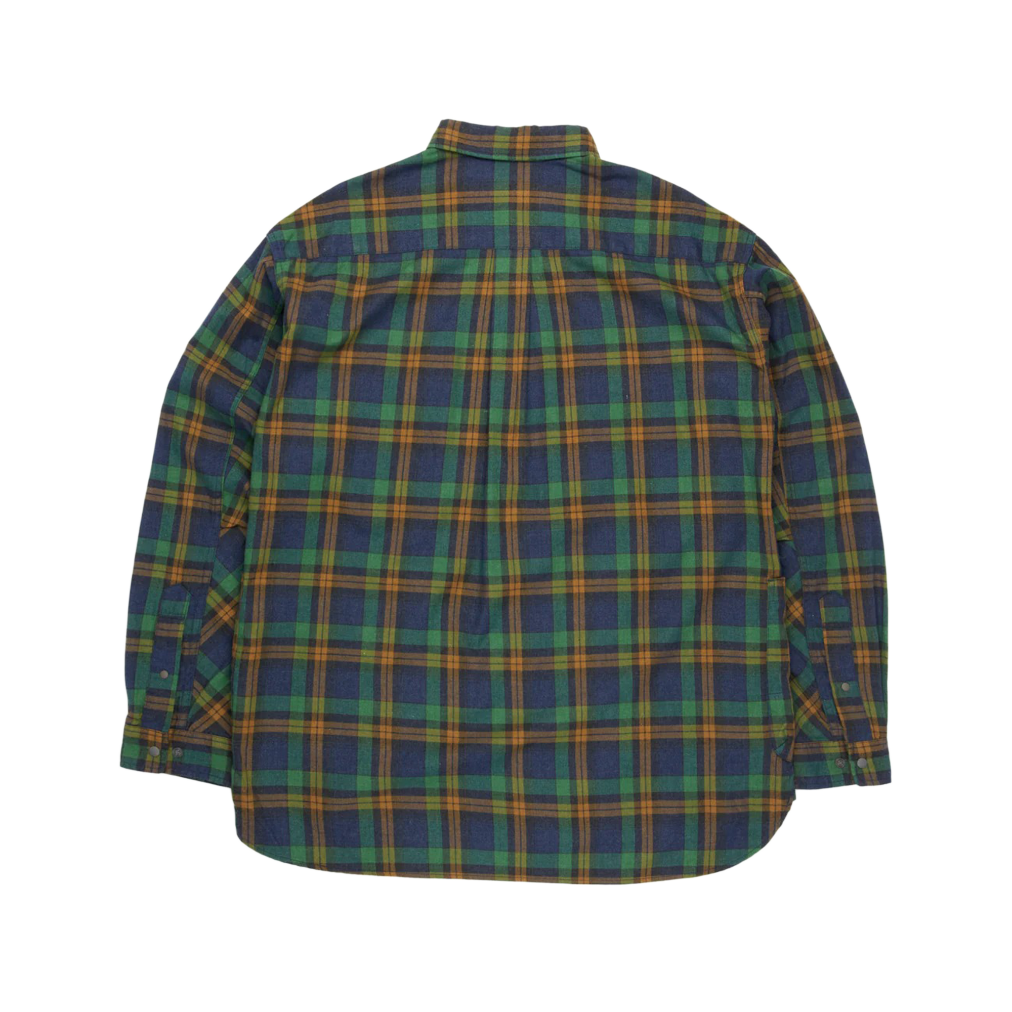 Nanga Fade Tartan Check Camp Shirt Yellow