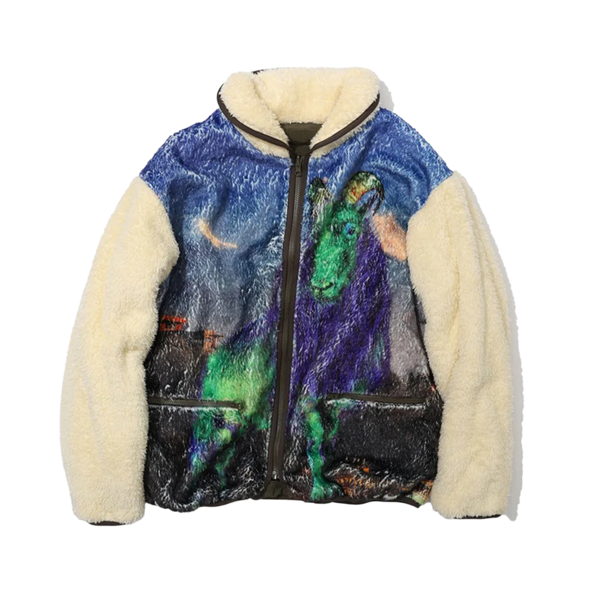 Nanga Fairly Fleece Jacket Off White