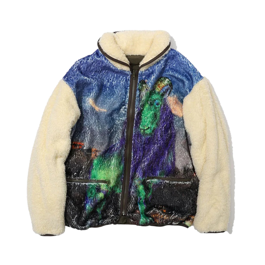 Nanga Fairly Fleece Jacket Off White