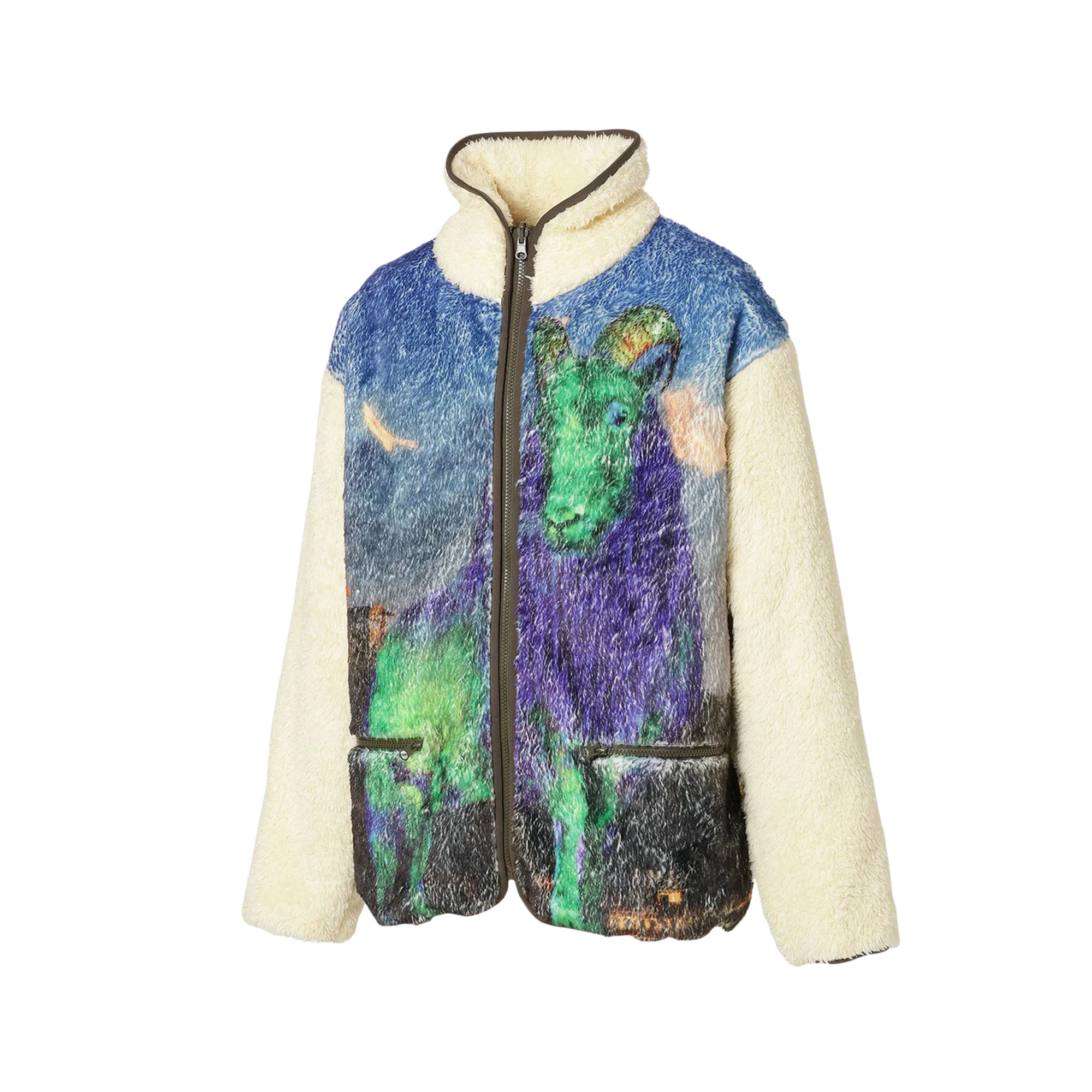 Nanga Fairly Fleece Jacket Off White