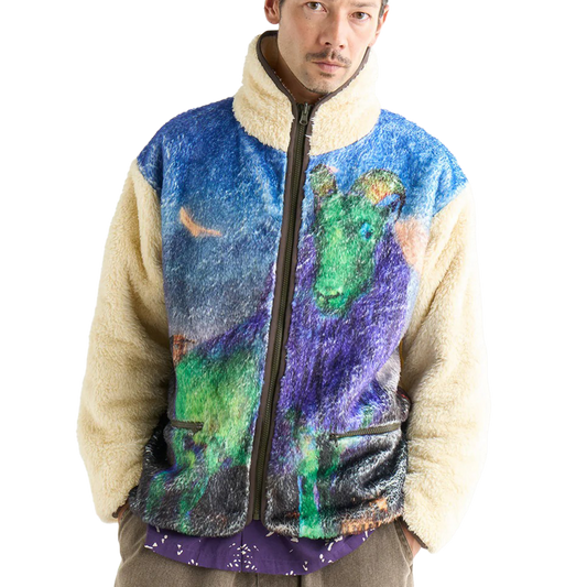 Nanga Fairly Fleece Jacket Off White