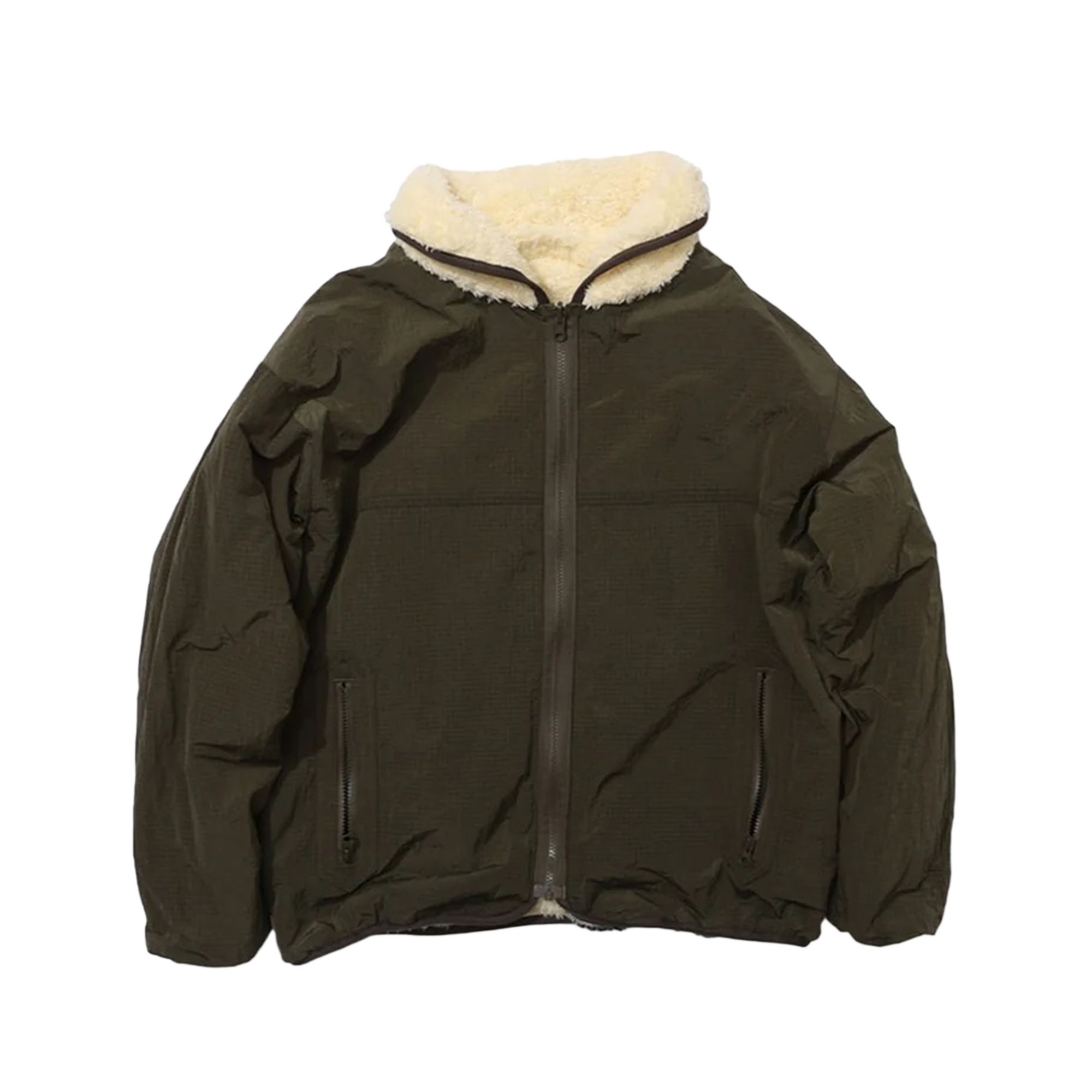 Nanga Fairly Fleece Jacket Off White