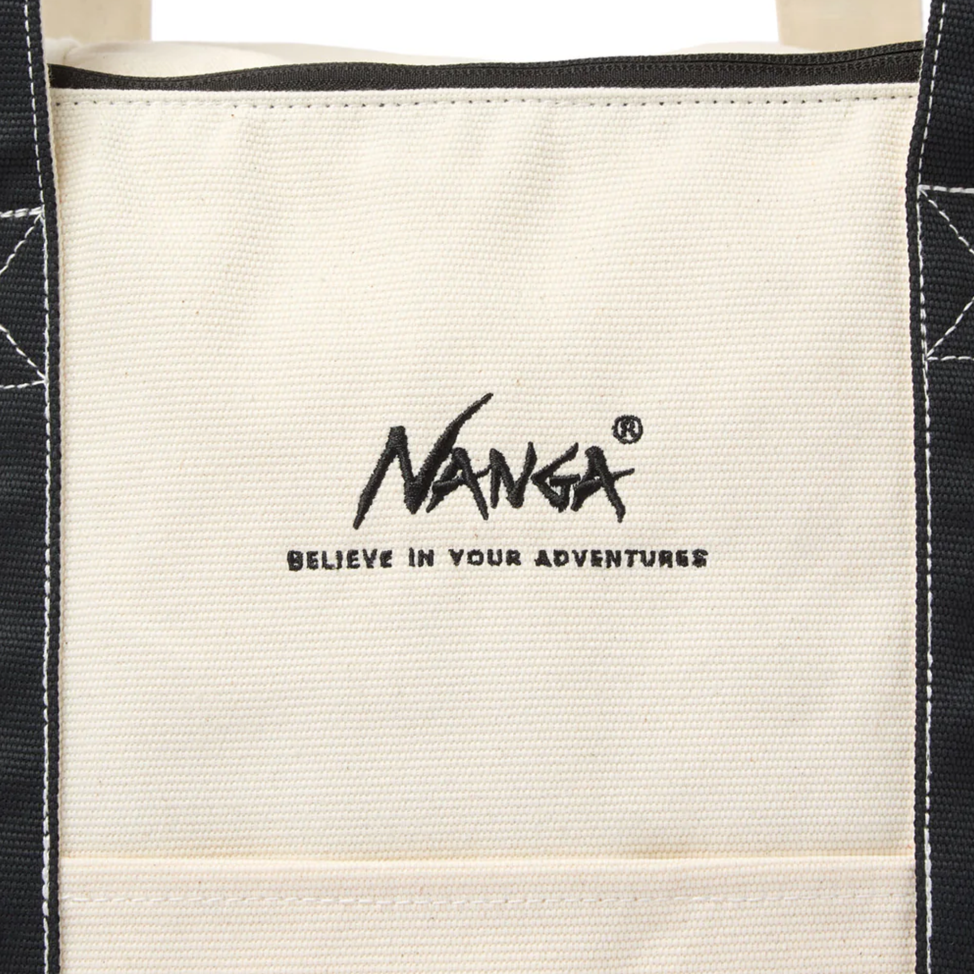 Nanga Gear Canvas Tote Bag White