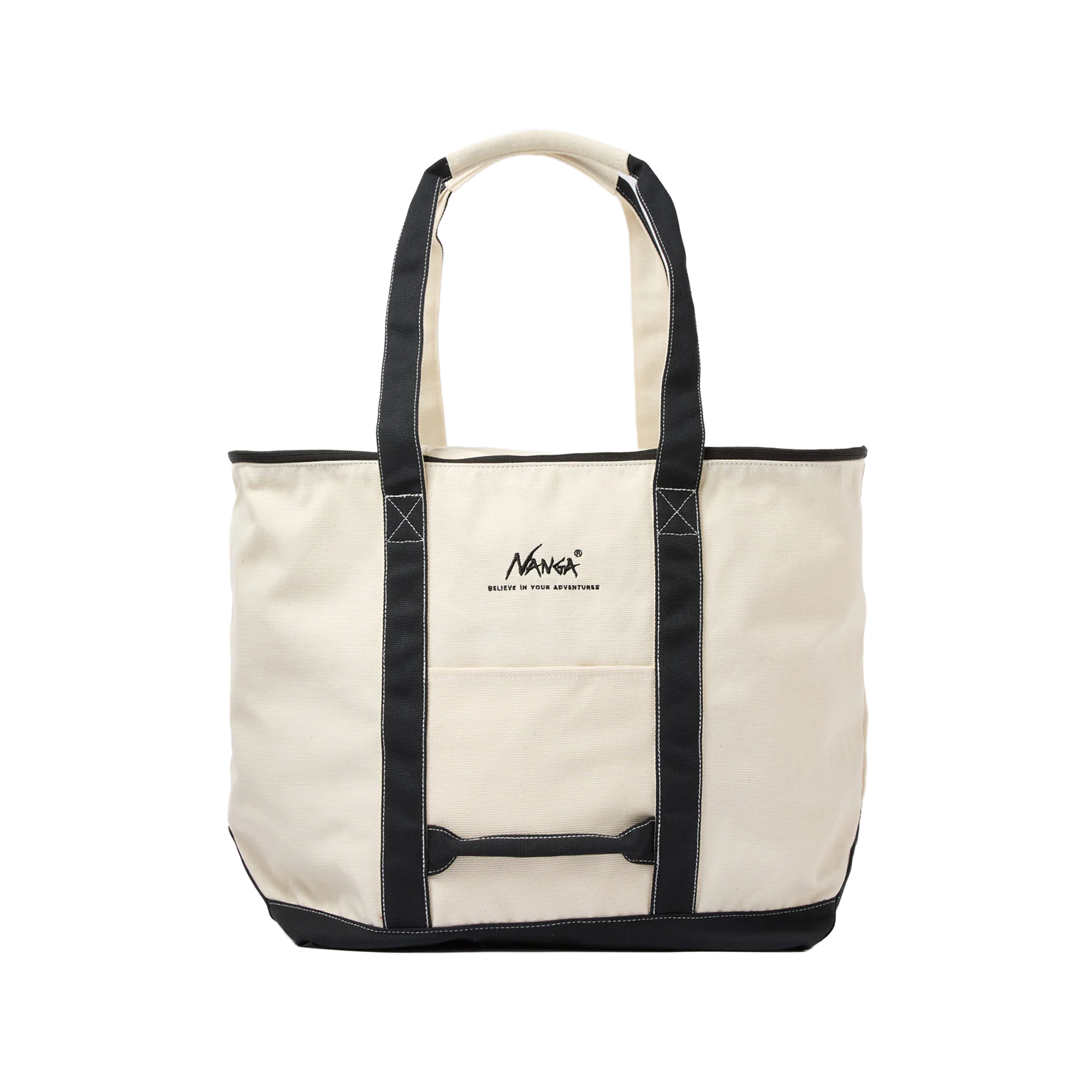 Nanga Gear Canvas Tote Bag White