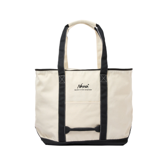 Nanga Gear Canvas Tote Bag White