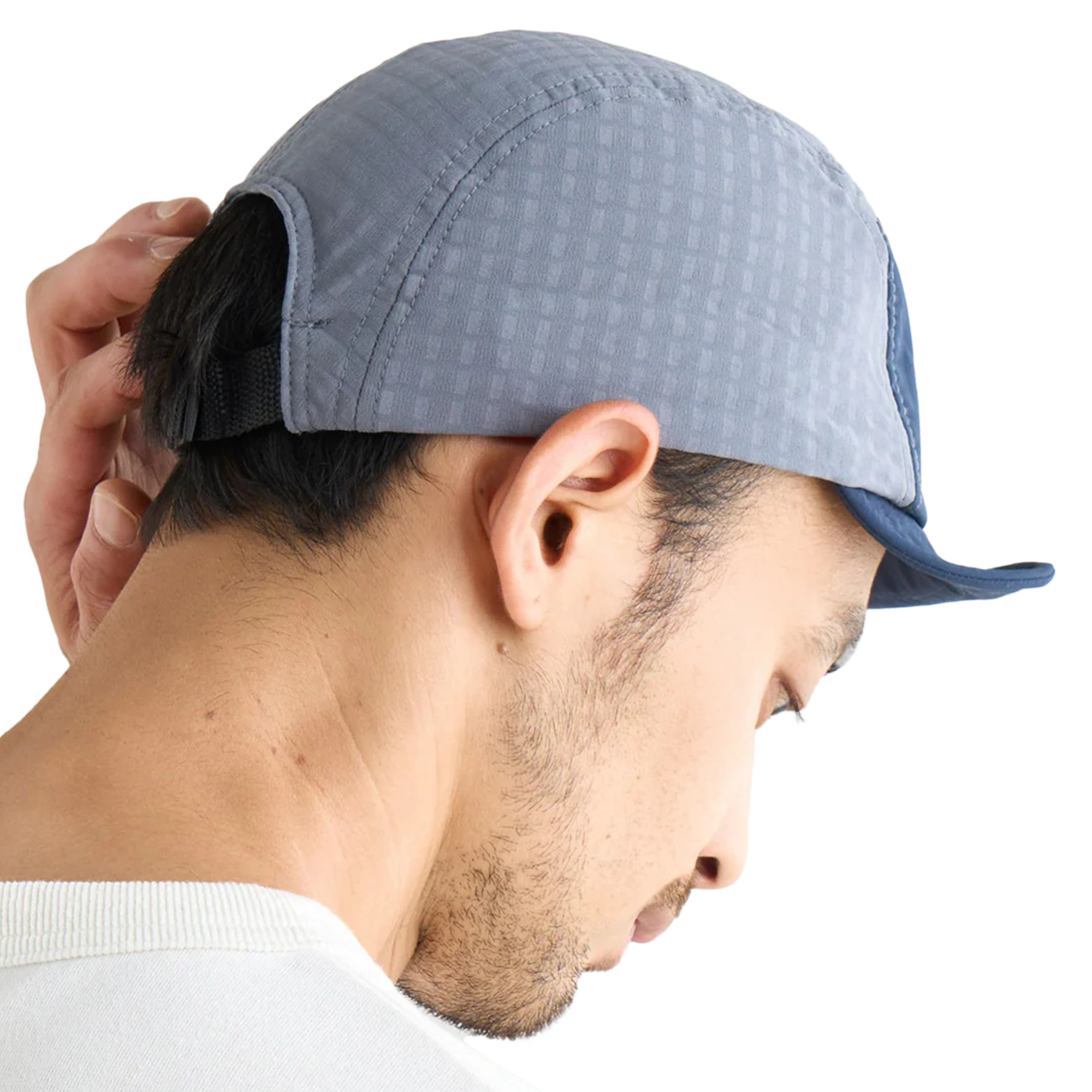 Nanga Grid Fleece Cap Navy