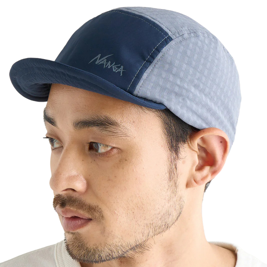 Nanga Grid Fleece Cap Navy