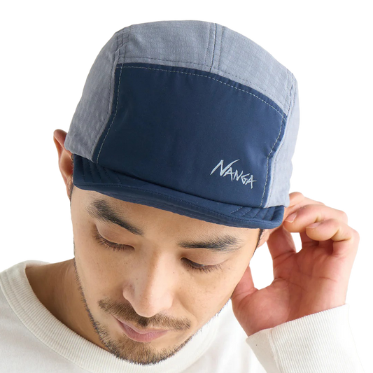Nanga Grid Fleece Cap Navy