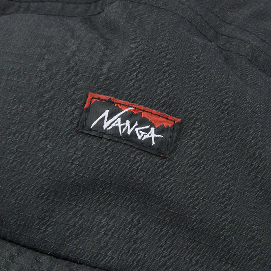 Nanga Hinoc Ripstop Down Ear Flap Cap Black