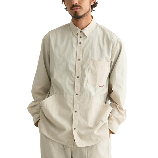 Nanga Hinoc Ripstop UT Shirt Light Grey