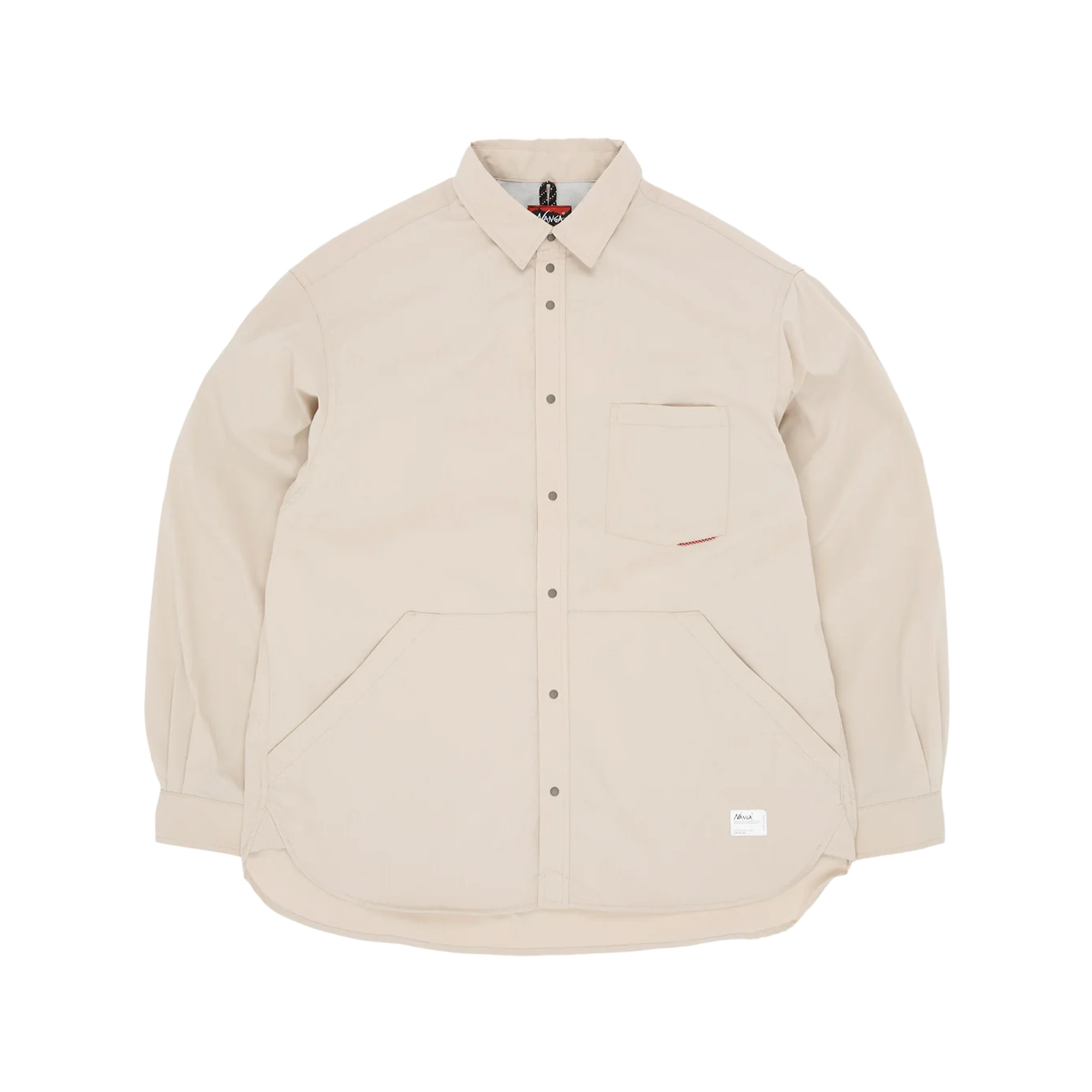 Nanga Hinoc Ripstop UT Shirt Light Grey