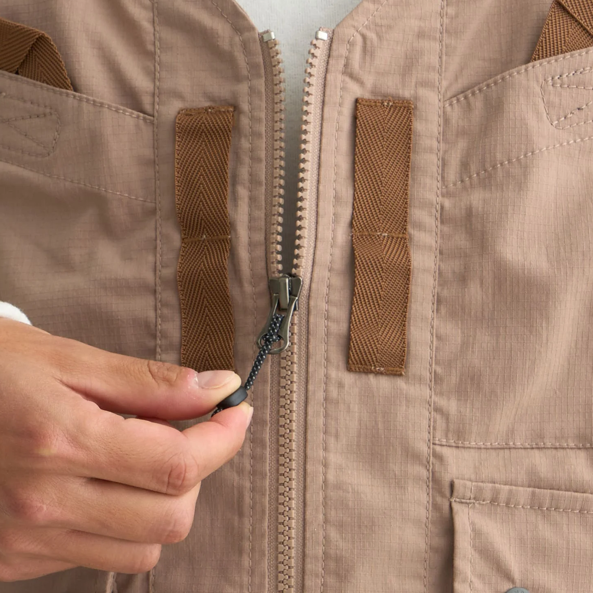 Nanga Hinoc Ripstop UT Vest Mocha N2500-1C202A