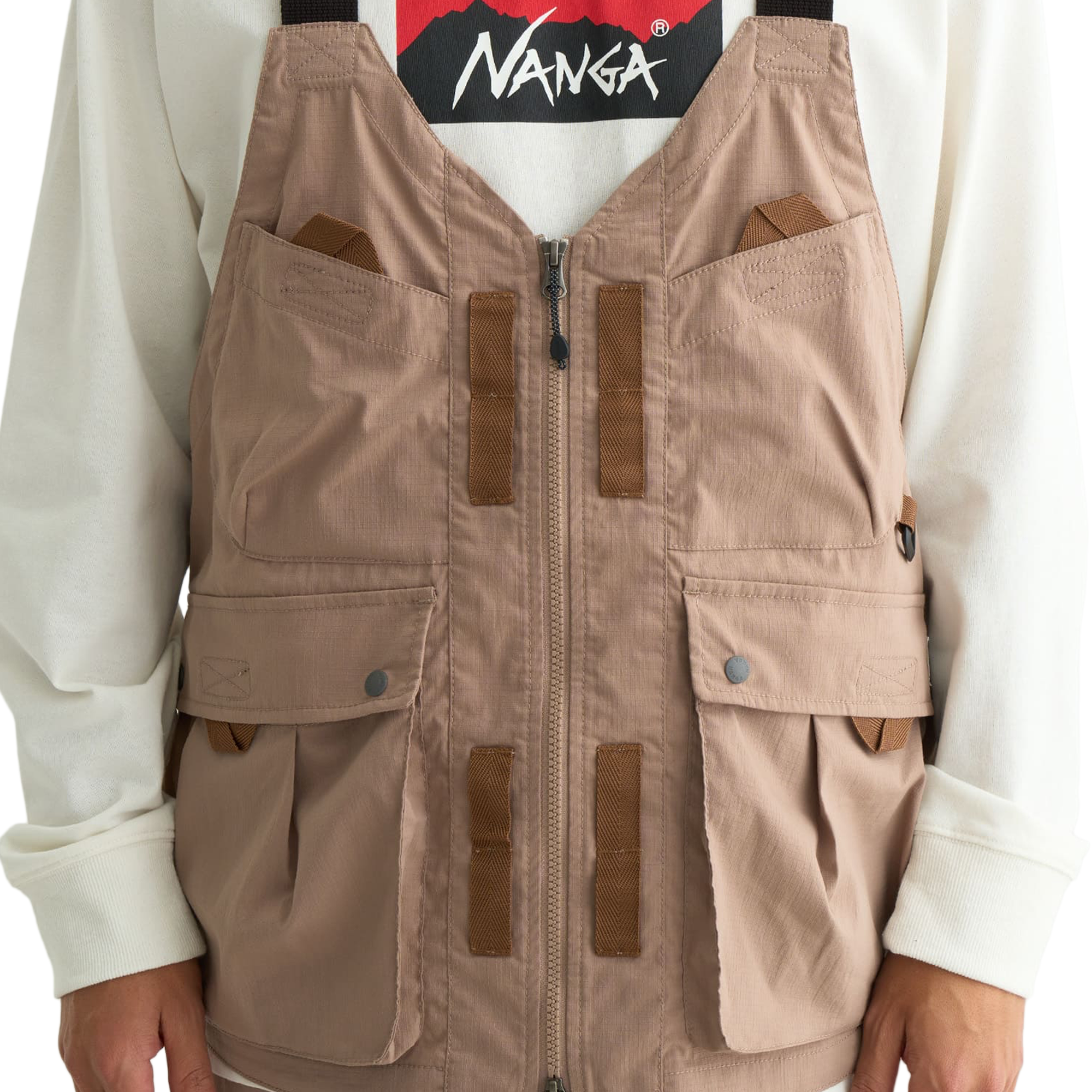 Nanga Hinoc Ripstop UT Vest Mocha N2500-1C202A