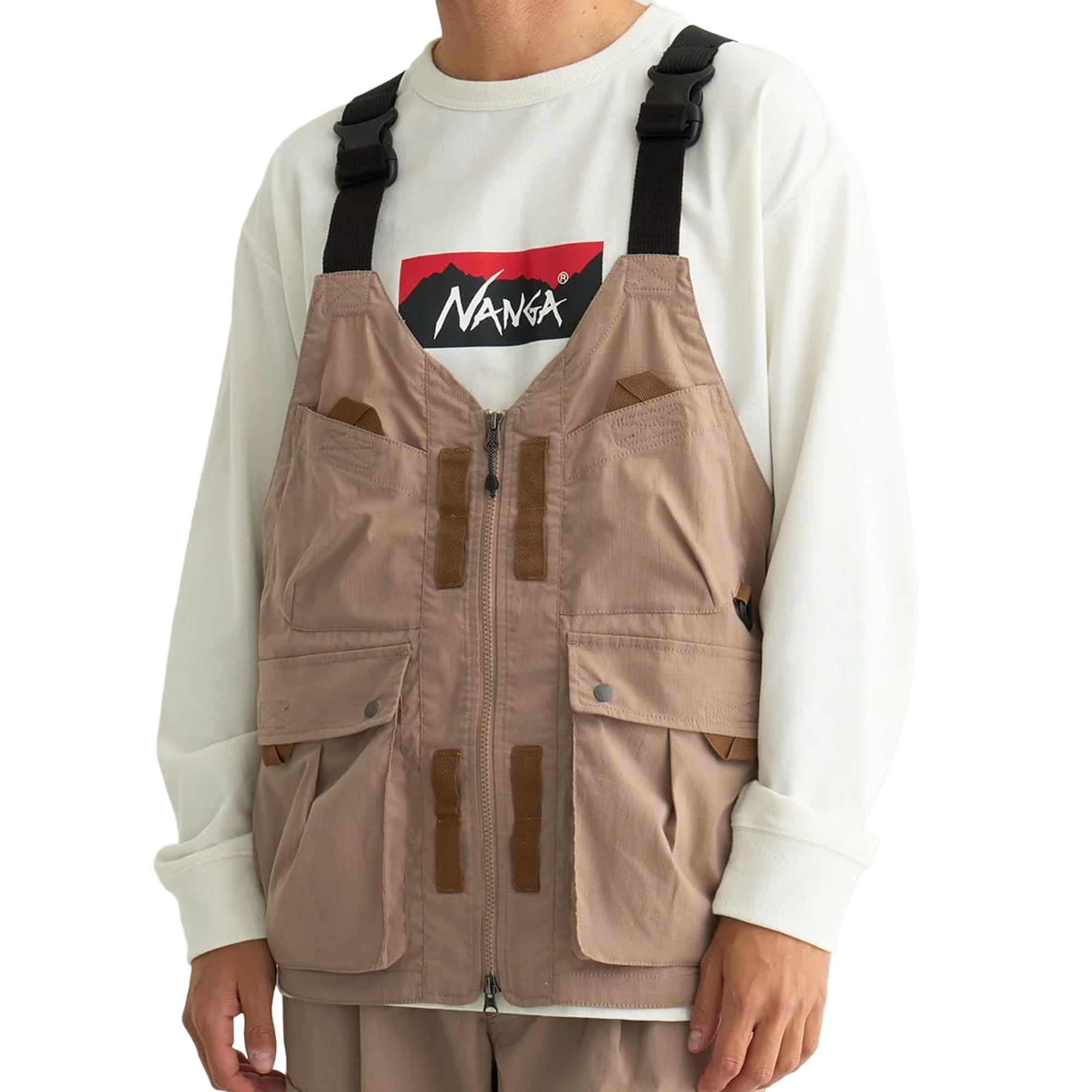 Nanga Hinoc Ripstop UT Vest Mocha N2500-1C202A