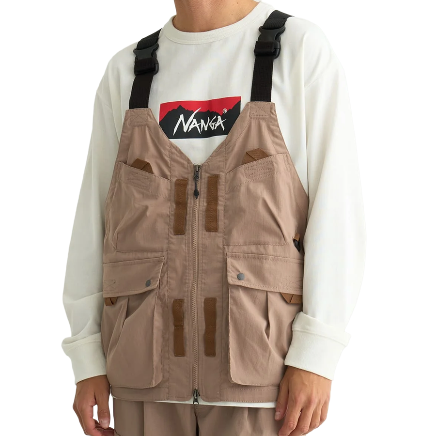 Nanga Hinoc Ripstop UT Vest Mocha N2500-1C202A