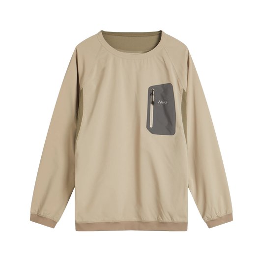 Nanga Hybrid Flex Long Sleeve Top Beige