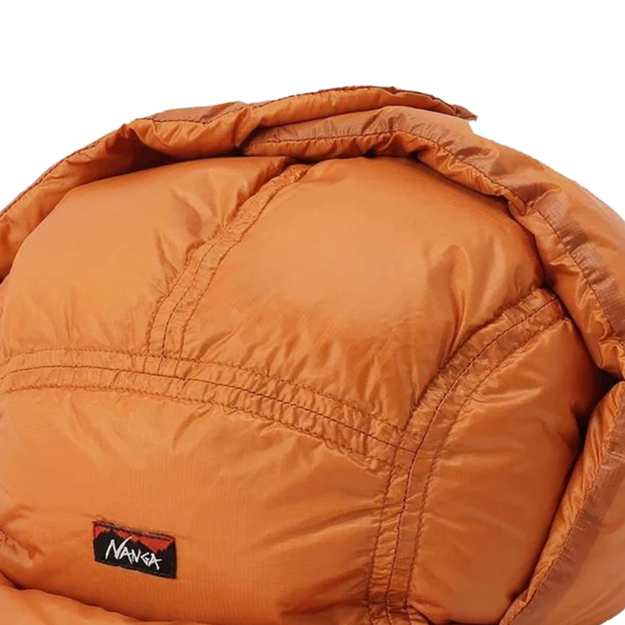 Nanga Mountain Lodge Down Ear Flap Cap Orange