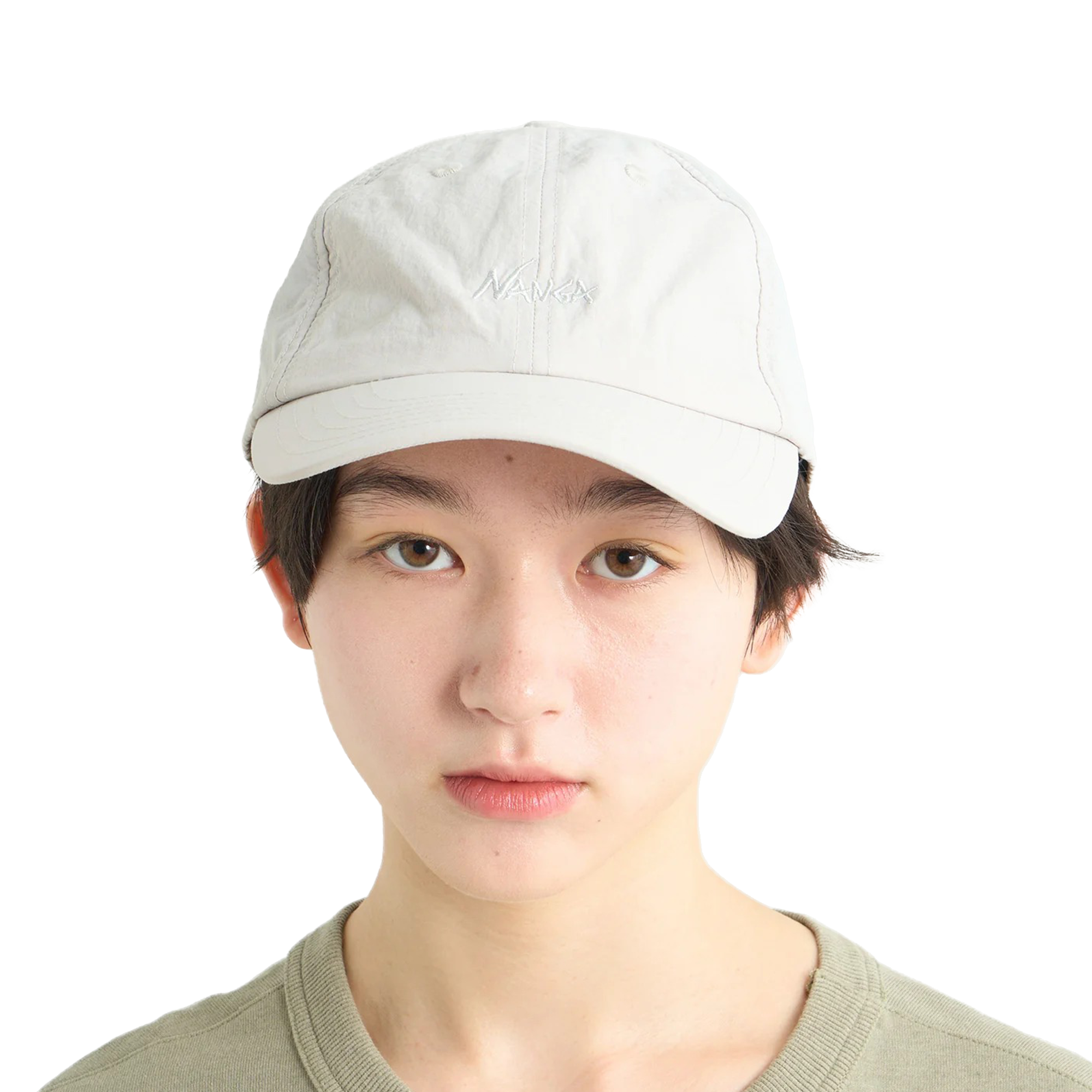 Nanga Nylon Tusser BB Cap Ivory