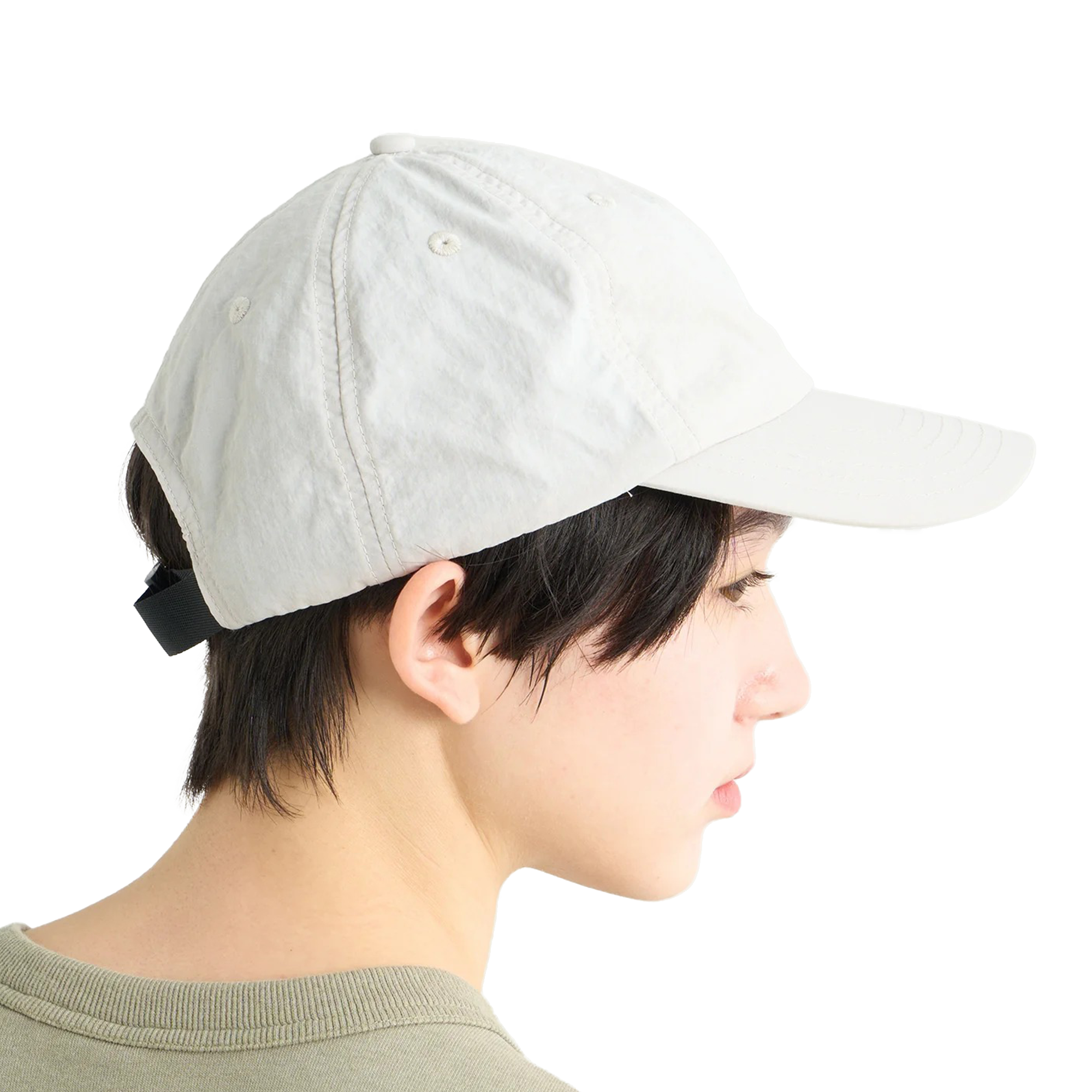 Nanga Nylon Tusser BB Cap Ivory
