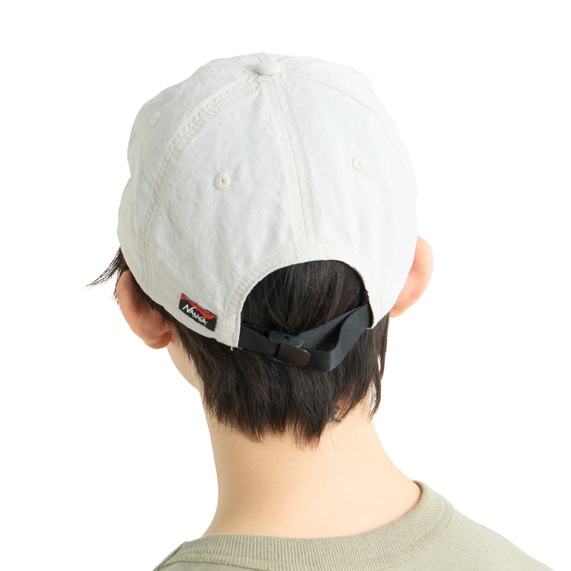 Nanga Nylon Tusser BB Cap Ivory