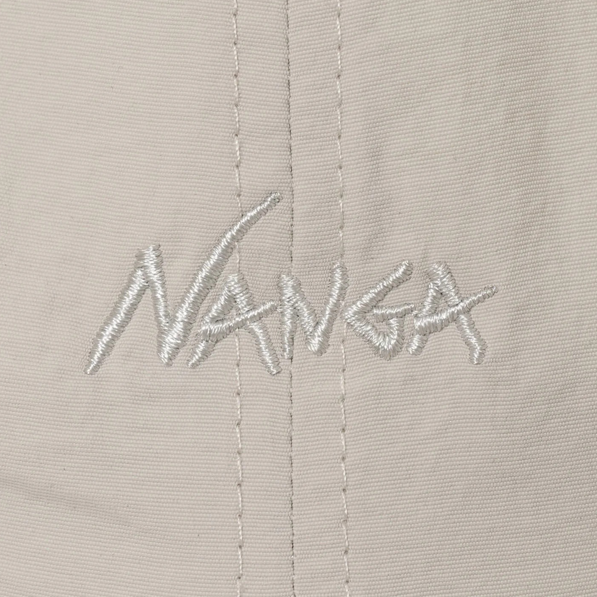 Nanga Nylon Tusser BB Cap Ivory