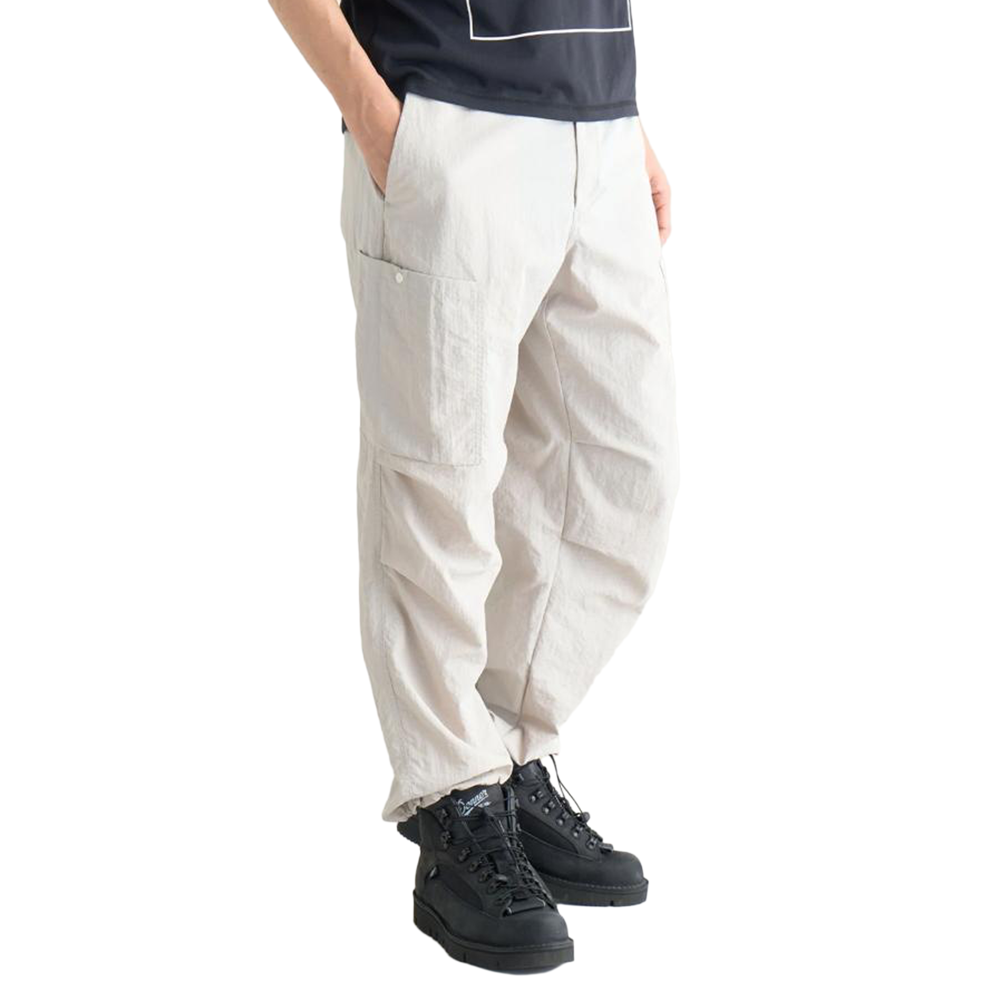 Nanga Nylon Tusser Cargo Pants Ivory NW2421-1I778-A
