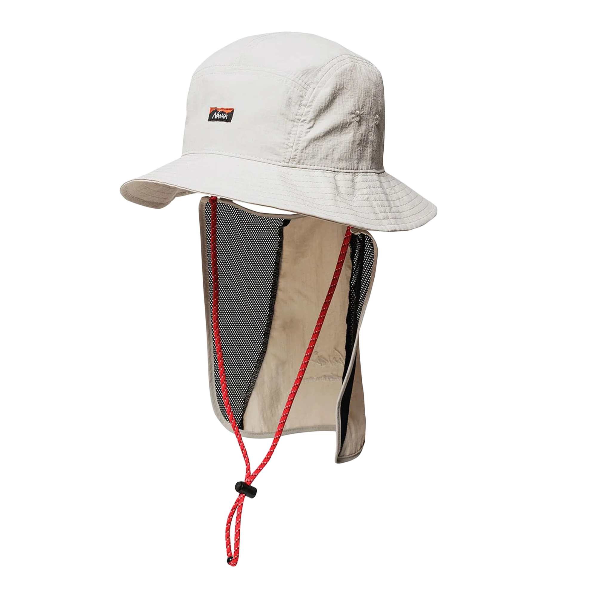 Nanga Nylon Tusser Sunshade Hat Ivory