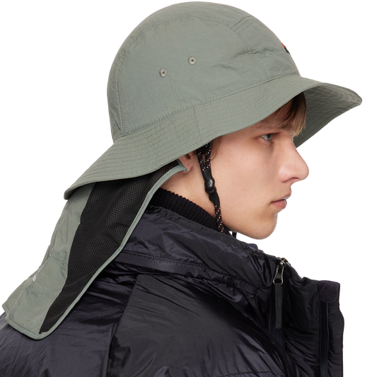 Nanga Nylon Tusser Sunshade Hat Khaki