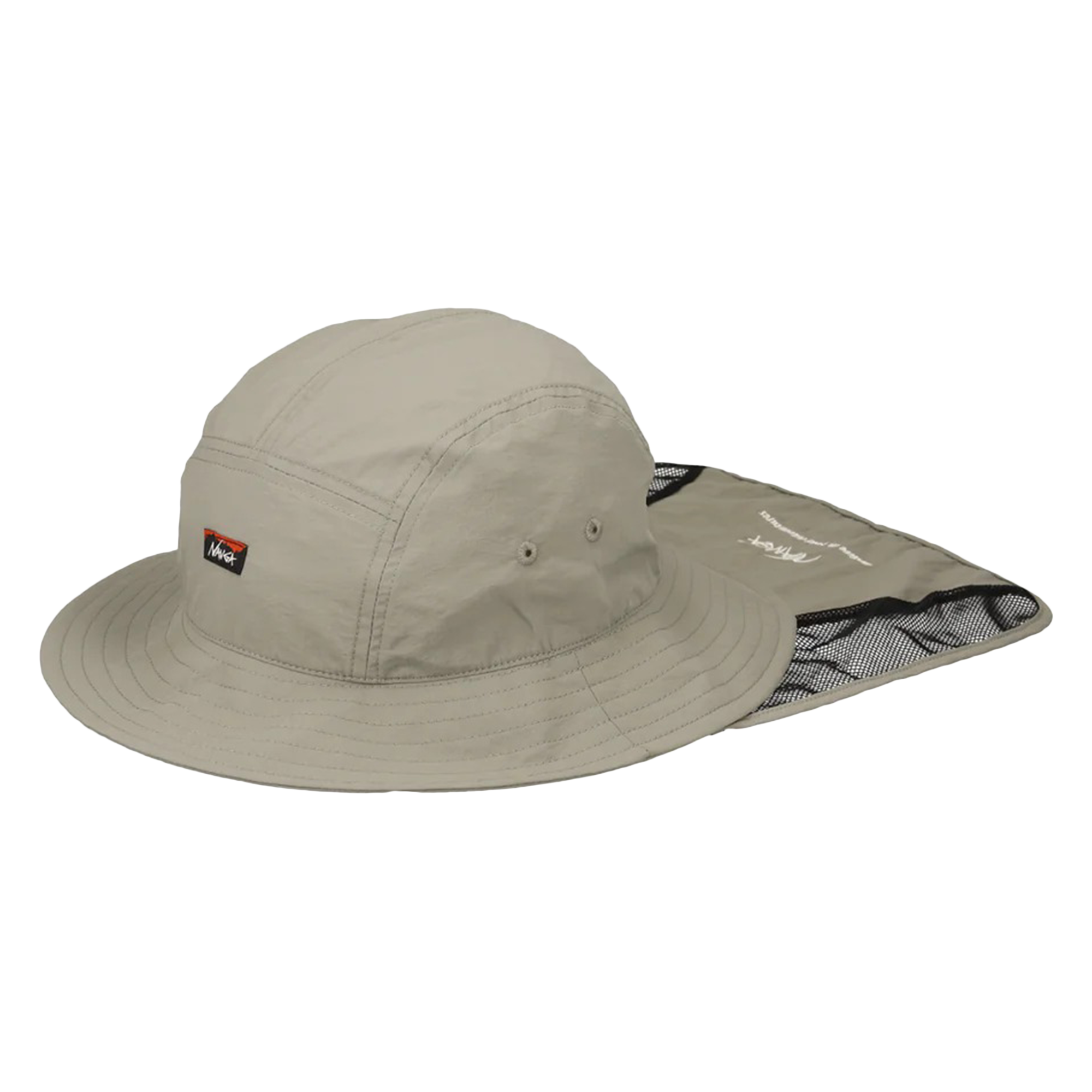 Nanga Nylon Tusser Sunshade Hat Khaki