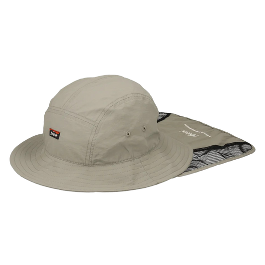 Nanga Nylon Tusser Sunshade Hat Khaki