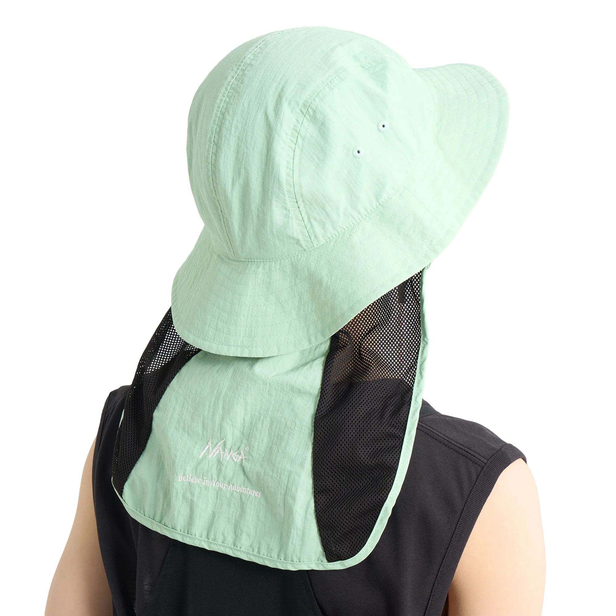 Nanga Nylon Tusser Sunshade Hat L.Green