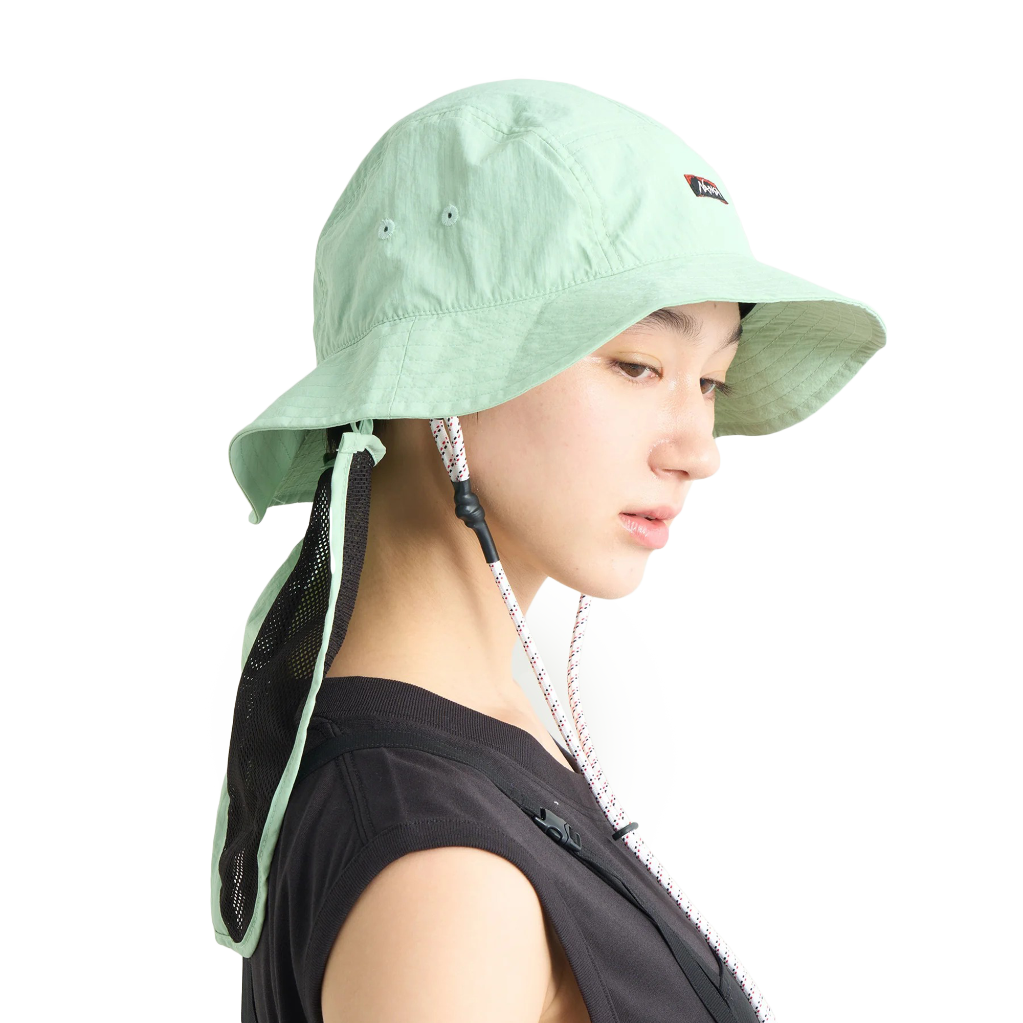 Nanga Nylon Tusser Sunshade Hat L.Green