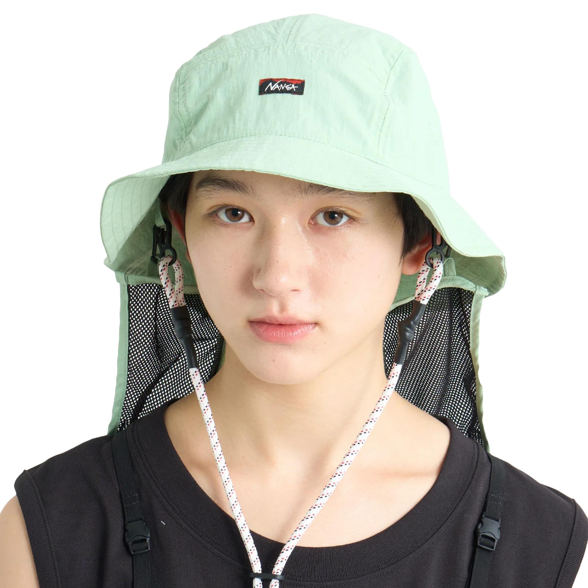 Nanga Nylon Tusser Sunshade Hat L.Green